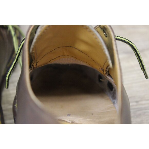 Dr. Martens 1461 Oxford Shoes Unisex Size 8‎ Vintage 3-Eye Crazy Horse Leather - Picture 13 of 16